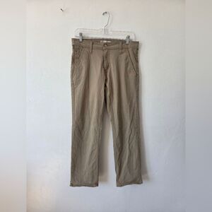 Levi Strauss Signature Athletic Fit Pants Chinos Khakis Tan Brown 30x30 Men's